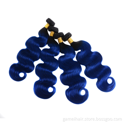 Factory Wholesale Hot Sell Blue Band Hair Bundles 12A Grade Bundles 100% Raw Virgin Brazilian Hair Bundle